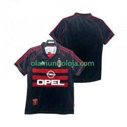 Camisola AC Milan Retro Homem Equipamento Terceiro 1998 1999 Manga Curta